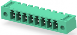 Leiterplattenklemme, 8-polig, RM 3.81 mm, 0,05-2 mm², 11 A, Stift, grün, 284541-8