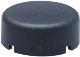 Tastenknopf, rund, Ø 17 mm, (H) 6.8 mm, dunkelgrau, für Einzeltaster, 840.000.021