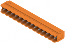 Stiftleiste, 14-polig, RM 5 mm, abgewinkelt, orange, 1580980000