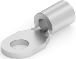 Unisolierter Ringkabelschuh, 0,3-1,42 mm², AWG 22 bis 16, 2.18 mm, M2, metall