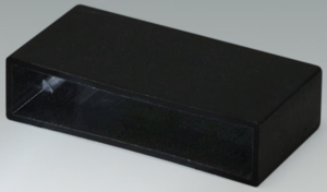 Polyamid Modulgehäuse, (L x B x H) 40 x 10 x 20.2 mm, schwarz (RAL 9005), IP00, A8040208