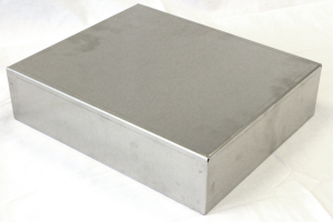 Aluminium Gehäuse, (L x B x H) 305 x 254 x 76 mm, natur, 1444-12103