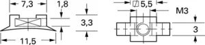 05.041.526.7 Vertiv Muttern, Scheiben, Ringe