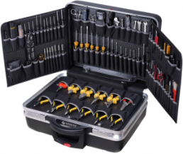 Service-Koffer PROTECTION XL mit Werkzeugsatz "BOSS" m. 110 Werkzeugen, rollbar