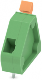 Leiterplattenklemme, 1-polig, RM 3.81 mm, 0,14-1,5 mm², 12 A, Federklemmanschluss, grün, 1705003
