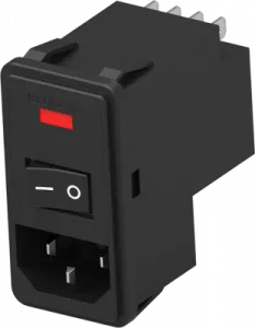 1-6609107-7 CORCOM Entstörfilter