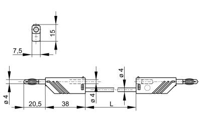 MLN 150/2,5 VI Hirschmann Test & Measurement Messleitungen Bild 2