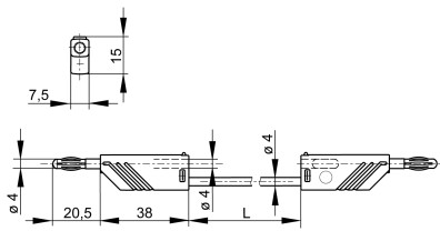 MLN 100/2,5 AU GE Hirschmann Test & Measurement Messleitungen Bild 2
