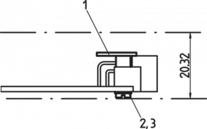 20809-441 SCHROFF Gehäusezubehör