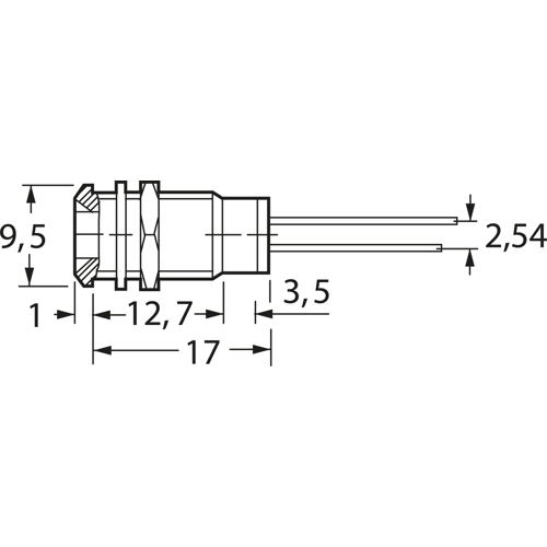 M.5030 Mentor LED Abstandshalter Bild 2