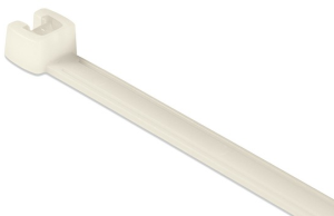 Kabelbinder mit offenem Kabelbinderkopf, Polyamid, (L x B) 410 x 4.7 mm, Bündel-Ø 110 mm, natur, -40 bis 85 °C