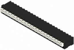 Leiterplattenklemme, 23-polig, RM 3.5 mm, 0,13-1,5 mm², 12 A, Federklemmanschluss, schwarz, 1871180000