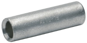 Stoßverbinder, unisoliert, 6,0 mm², AWG 10, metall, 30 mm