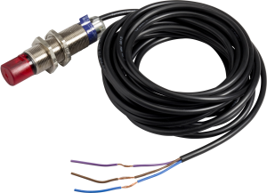 XUB-Optoe. Sensor, Sender, 90°, 12-24 V DC, 2m Kabel