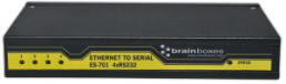 Geräteserver Ethernet zu Serial, 100 Mbit/s, RS232, (B x H x T) 215 x 132 x 34 mm, ES-701