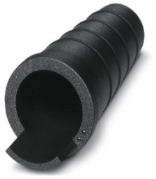Knickschutztülle, Kabel-Ø 12 mm, PA, schwarz