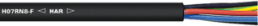 Gummi Steuerleitung H07RN8-F 4 G 1,5 mm², AWG 16, ungeschirmt, schwarz