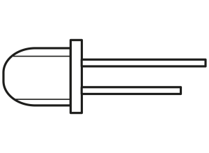 LED, THT, Ø 2.9 mm, rot, 627 nm, 8 bis 20 mcd, 60°, L-934ID