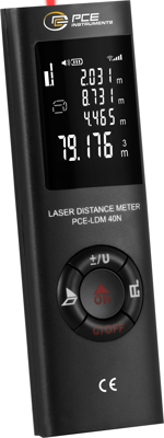 PCE-LDM 40N PCE Instruments Bandmaße, Maßstäbe, Messschieber Bild 1