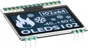 EA OLEDS102-6LWA DISPLAY VISIONS OLED Displays