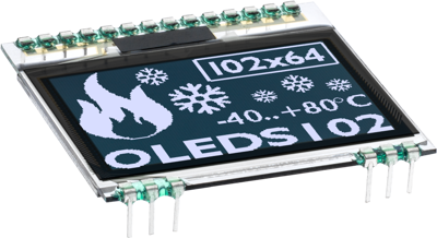 EA OLEDS102-6LWA DISPLAY VISIONS OLED Displays