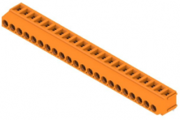 Leiterplattenklemme, 22-polig, RM 5.08 mm, 0,2-2,5 mm², 15 A, Schraubanschluss, orange, 9995150000