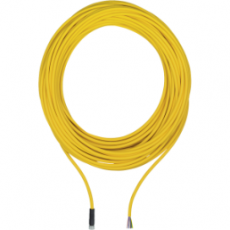 Sensor-Aktor Kabel, M8-Kabeldose, gerade auf offenes Ende, 8-polig, 10 m, PUR, gelb, 1.5 A, 533152