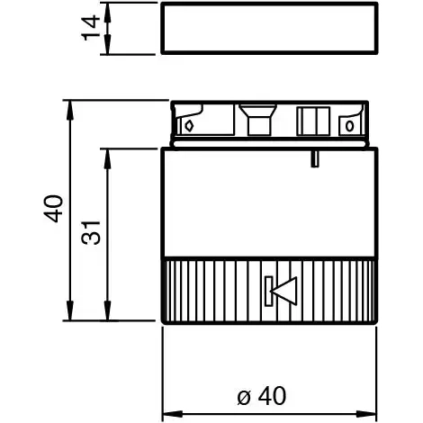 324821 PEPPERL+FUCHS Zubehör für Signalgeber Bild 2