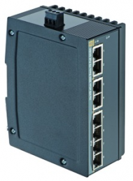 Ethernet Switch, unmanaged, 8 Ports, 100 Mbit/s, 24 VDC, 24031080030