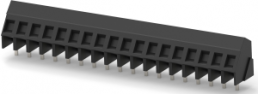 Leiterplattenklemme, 18-polig, RM 5 mm, 0,05-3 mm², 17.5 A, Käfigklemme, schwarz, 1-796689-8