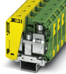 Schutzleiter-Reihenklemme, Schraubanschluss, 16-95 mm², 1-polig, 8 kV, gelb/grün, 3213141