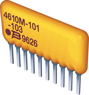 4605M-101-103LF Bourns Electronics GmbH Widerstandsnetzwerke