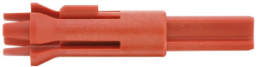 Kodierelement, 4 Kodiermöglichkeiten, Stift, Kunststoff, rot für Han Q, 09120009926