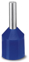 Isolierte Aderendhülse, 2,5 mm², 17.5 mm/8 mm lang, DIN 46228/4, blau, 3201929
