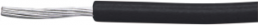 PVC-Schaltlitze, hochflexibel, LiYv, 0,14 mm², AWG 26, schwarz, Außen-Ø 1,1 mm