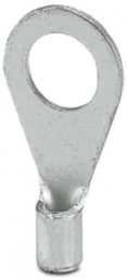 Unisolierter Ringkabelschuh, 1,5-2,5 mm², AWG 18 bis 14, 6.5 mm, M6, metall