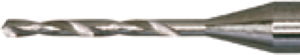 HSS-Spiralbohrer, Ø 0.6 mm, 43 mm, Stahl, HSS203 104 006