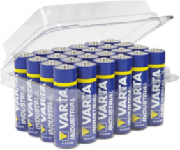 Alkali-Mangan-Batterie, 1.5 V, LR03, AAA, Rundzelle, Flächenkontakt