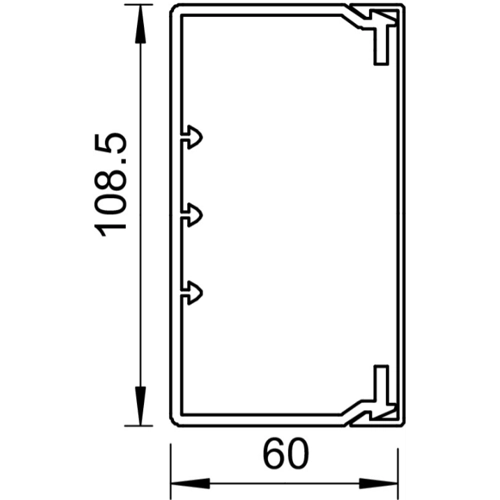 6021840 OBO Bettermann Kabelkanäle Bild 3
