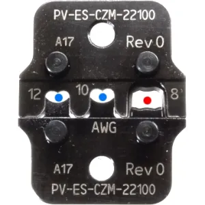32.6021-22100 Stäubli Electrical Connectors Crimpeinsätze und Presseinsätze