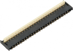 Steckverbinder, 11-polig, RM 0.3 mm, SMD, Buchse, vergoldet, AYF331135