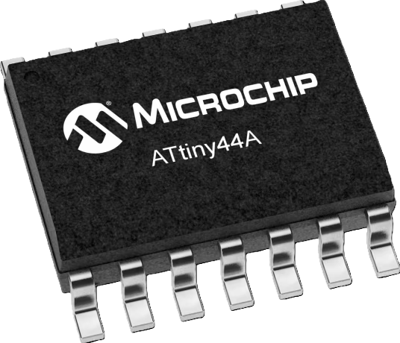 ATTINY44A-SSU Microchip Microcontroller