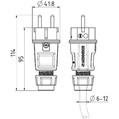 152072 Mennekes Netzstecker Bild 3