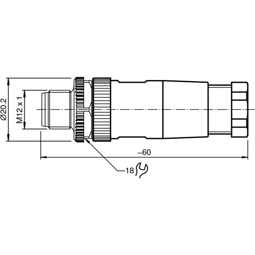 229220 PEPPERL+FUCHS Sensor-Aktor Rundsteckverbinder Bild 2