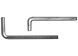 Stiftschlüssel, 1/16", Sechskant, L 47 mm