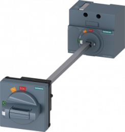 Türkupplungsdrehantrieb Standard IEC IP65 mit Türverriegelung für 3VA4/5 125, 3VA91370FK21