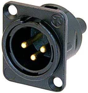 NC3MD-S-1-B Neutrik XLR Steckverbinder