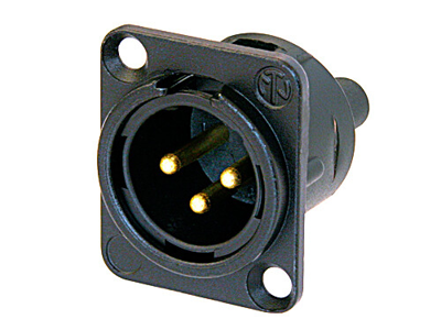 NC3MD-S-1-B Neutrik XLR Steckverbinder