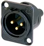 NC3MD-S-1-B Neutrik XLR Steckverbinder