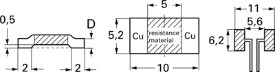 BVS-A-R004-1.0 Isabellenhütte SMD Resistors Image 2